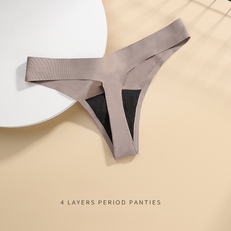 Women's Panties Waterproof Gstring Period Panties 4 Layer Antibacterial Low Rise LeakProof Thong Physiological Underwear Bragas Menstruales 221202, Coffee
Women's Panties Waterproof Gstring Period Panties 4 Layer Antibacterial Low Rise LeakProof Thong Physiological Underwear Bragas Menstruales 221202, Coffee