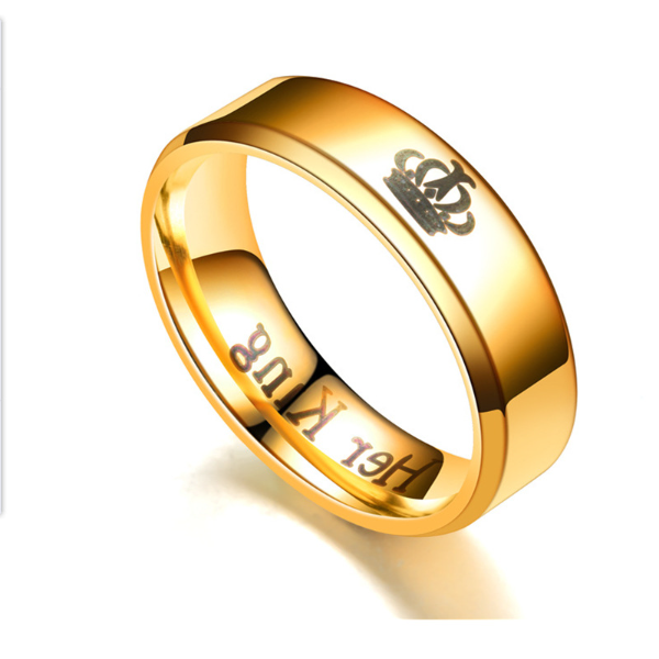 Stainless Steel Her King His Queen Ring band finger Silver Black Couple Rings for women men Lovers Wedding Jewelry
Stainless Steel Her King His Queen Ring band finger Silver Black Couple Rings for women men Lovers Wedding Jewelry