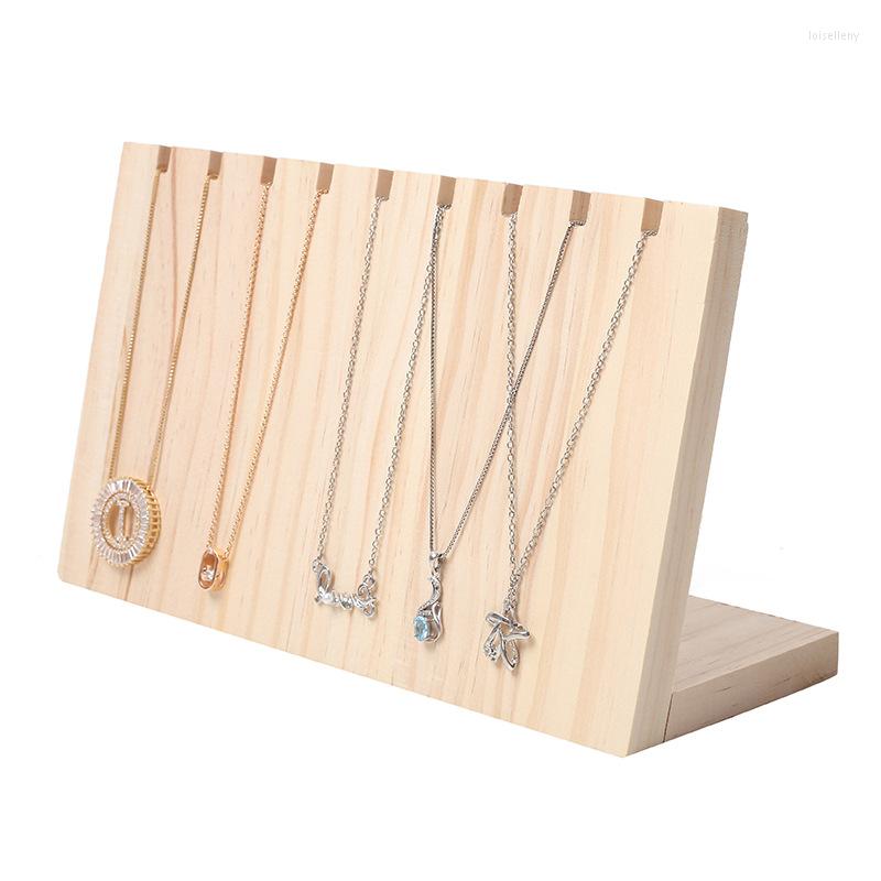 Jewelry Pouches Unpainted Solid Wood Board Holder Pendant Necklace Bracelet Display Stand Organizer Rack Props For Home Shop
Jewelry Pouches Unpainted Solid Wood Board Holder Pendant Necklace Bracelet Display Stand Organizer Rack Props For Home Shop