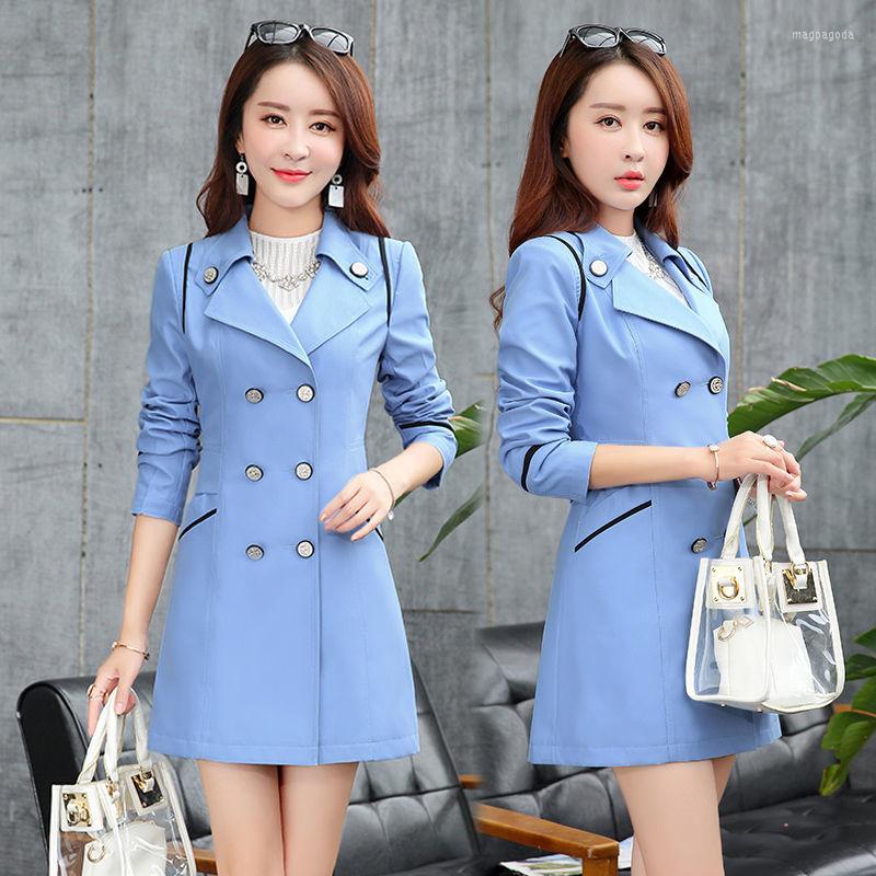 Women's Trench Coats Autumn Fashion Woman Classic Double Breasted Business Outerwear Coat Women's Mid-length Slim Waist Jacket, Black
Women's Trench Coats Autumn Fashion Woman Classic Double Breasted Business Outerwear Coat Women's Mid-length Slim Waist Jacket, Black