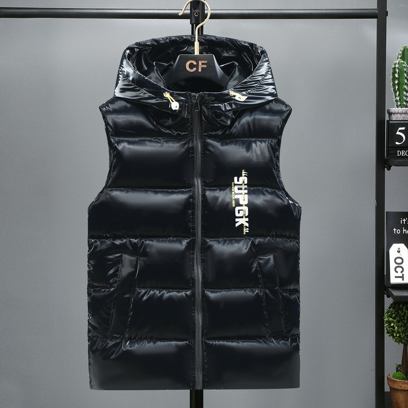 Men's Vests 3629 Autumn Black White Silver Sleeveless Jacket Men Shiny Surface Letters Printed Vests For Men Warm Vest Waistcoat Slim S4XL 221202
Men's Vests 3629 Autumn Black White Silver Sleeveless Jacket Men Shiny Surface Letters Printed Vests For Men Warm Vest Waistcoat Slim S4XL 221202