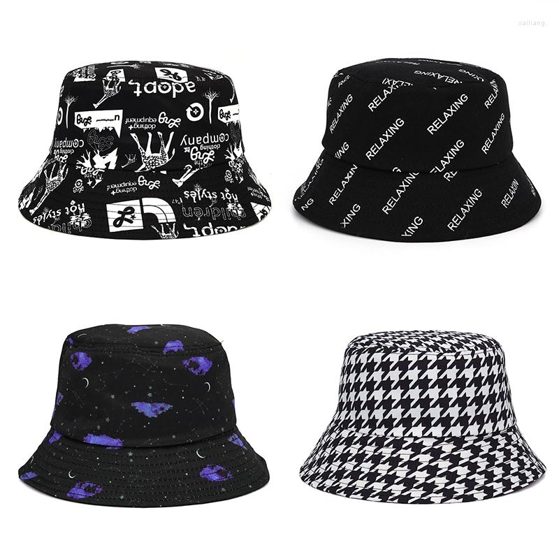Berets Bucket Hats Letter Print Design Sunscreen Men Women Panama Hat Cotton Fashion Summer Anti-sun Beach Outdoor Fisherman Cap, Black letter
Berets Bucket Hats Letter Print Design Sunscreen Men Women Panama Hat Cotton Fashion Summer Anti-sun Beach Outdoor Fisherman Cap, Black letter