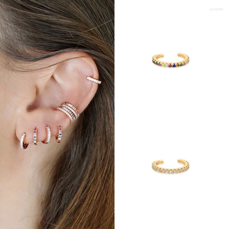 Backs Earrings ISUEVA 1PC Gold Filled CZ Ear Cuff Clip For Women No Pierced C Shape Geometric Small Jewelry
Backs Earrings ISUEVA 1PC Gold Filled CZ Ear Cuff Clip For Women No Pierced C Shape Geometric Small Jewelry