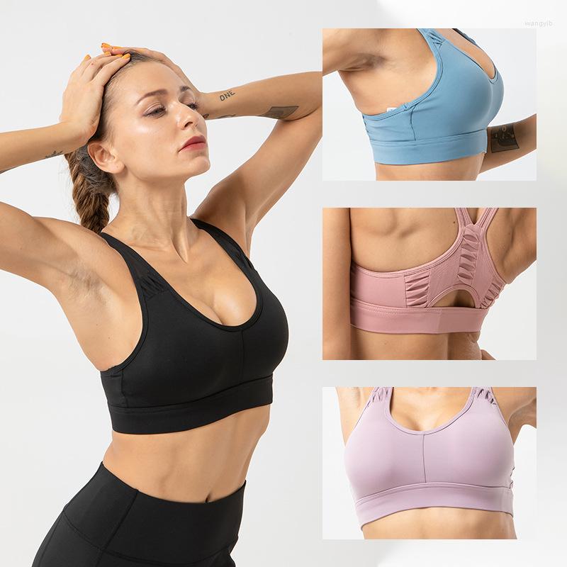 Yoga Outfit Sexy Mesh Crop Top Bras For Women Backless Bra Large Women' Sport Underwear Tops Bralette Sports Woman Gym Tank, Black
Yoga Outfit Sexy Mesh Crop Top Bras For Women Backless Bra Large Women' Sport Underwear Tops Bralette Sports Woman Gym Tank, Black
