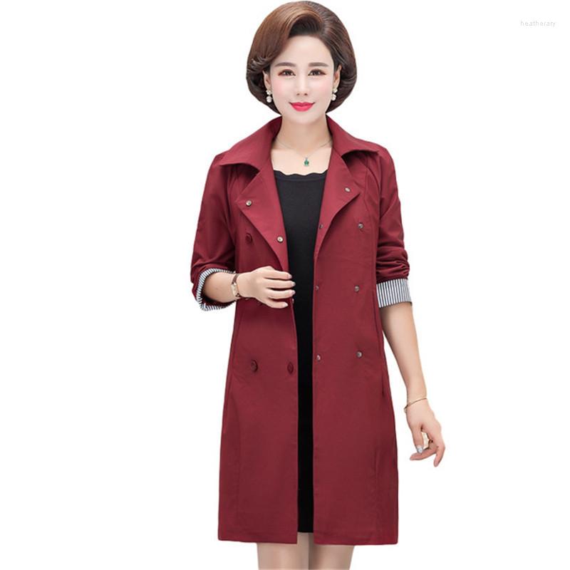Women's Trench Coats 2022 Windbreaker Women Mid-Long Double-Breasted Spring Autumn Coat Loose Female Fashion Overcoat, Red
Women's Trench Coats 2022 Windbreaker Women Mid-Long Double-Breasted Spring Autumn Coat Loose Female Fashion Overcoat, Red