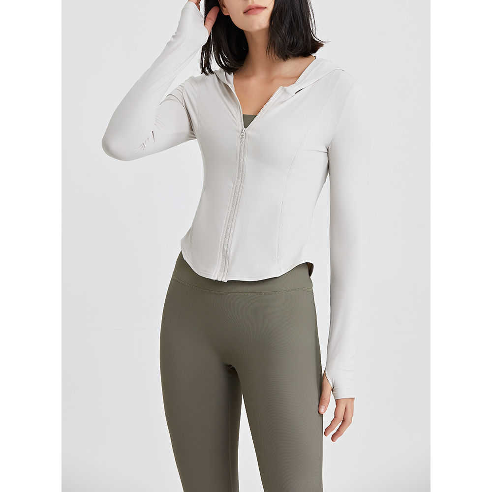 Fashions Sports Jacket Yoga Women's Autumn And Winter Long Sleeve Hoodies Zipper Hooded Sugida Fast Dry Tight Yoga Suit Lululemens White, Matching recommendation - pink purple2
Fashions Sports Jacket Yoga Women's Autumn And Winter Long Sleeve Hoodies Zipper Hooded Sugida Fast Dry Tight Yoga Suit Lululemens White, Matching recommendation - pink purple2