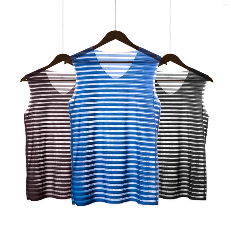 Men's Tank Tops In Stock Men Summer Breathable Ice Silk T-shirts Cultivate Fitness Movemen O Neck Vest Blouse Outdoor Sport Walking, Blue
Men's Tank Tops In Stock Men Summer Breathable Ice Silk T-shirts Cultivate Fitness Movemen O Neck Vest Blouse Outdoor Sport Walking, Blue
