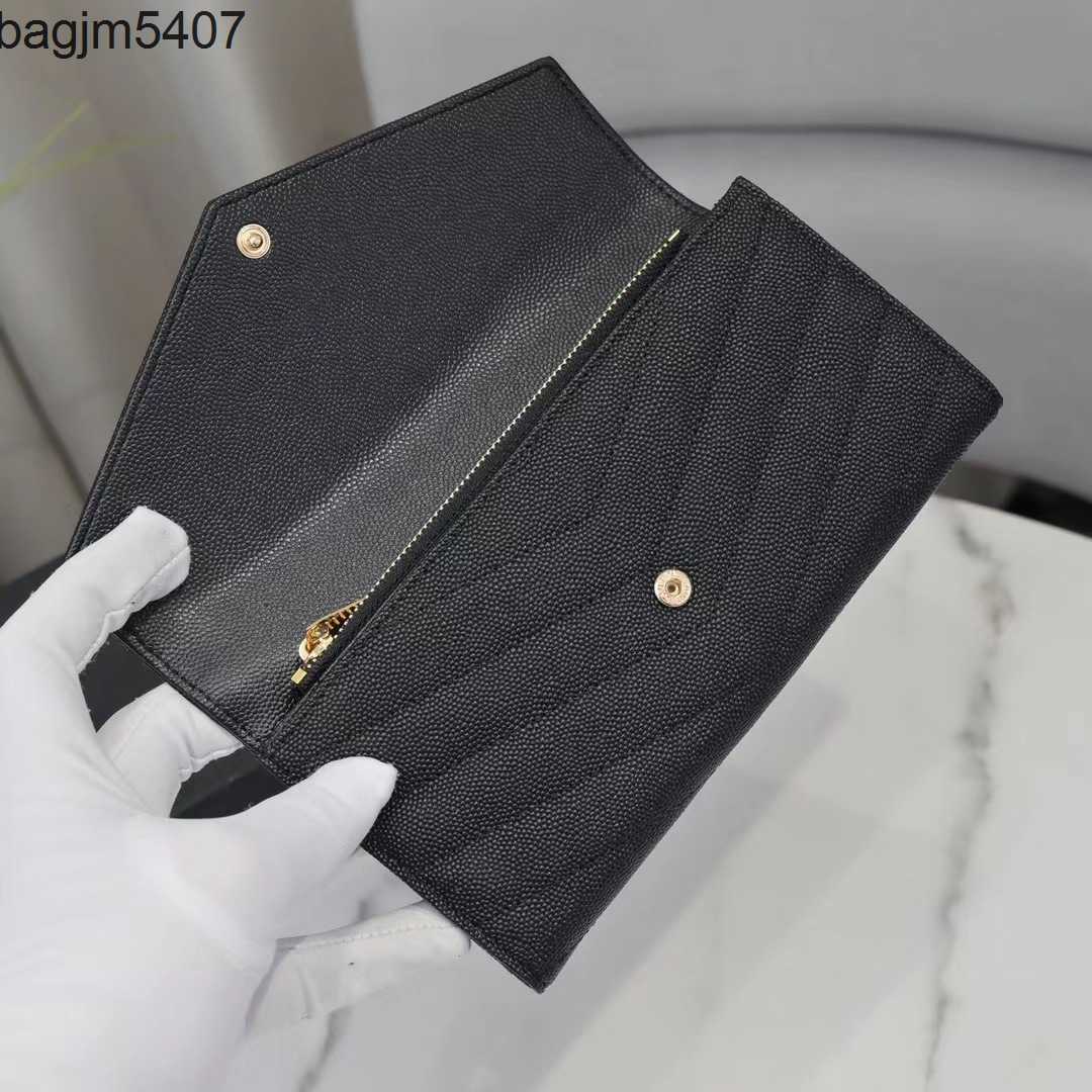 Design Bag Ladies Purse Y's Classic v Box Small Fragrance Women's Long Wallet Card Bag Caviar Leather Flap Busins Credit Holder, Black gold button
Design Bag Ladies Purse Y's Classic v Box Small Fragrance Women's Long Wallet Card Bag Caviar Leather Flap Busins Credit Holder, Black gold button