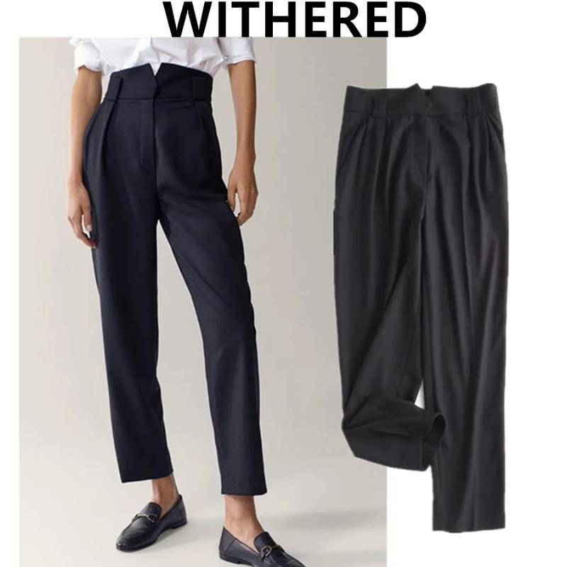 Women' Two Piece Pants Jenny&Dave Women Navy Pantalones England Office Lady Fashion Simple High Waist Suit Mujer Pantalon Femme Trouser, Black
Women' Two Piece Pants Jenny&Dave Women Navy Pantalones England Office Lady Fashion Simple High Waist Suit Mujer Pantalon Femme Trouser, Black
