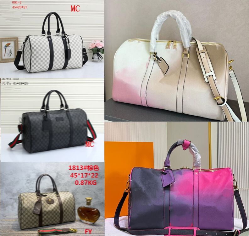 2023 Luxury Designer Duffle Bag leather Weekend Travel Bags Men Women Luggages creative letter stitching hanbags large capacity tote Luggage backpacks, Tell me color
2023 Luxury Designer Duffle Bag leather Weekend Travel Bags Men Women Luggages creative letter stitching hanbags large capacity tote Luggage backpacks, Tell me color