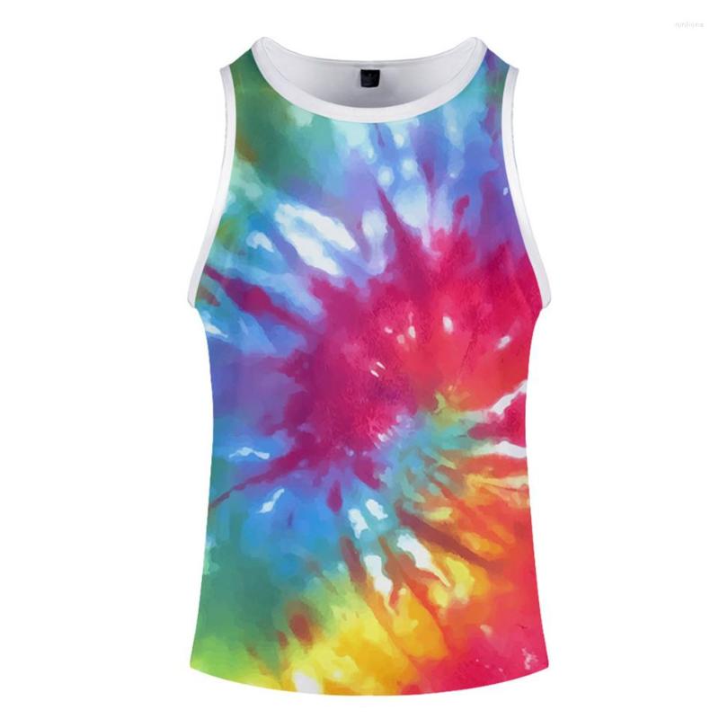 Men's Tank Tops Trendy 3D Tie Dye Funny Colorful Summer Vest Fitness Sleeveless Muscle Shirt Bodybuilding Clothes Gym, 3dbx-507
Men's Tank Tops Trendy 3D Tie Dye Funny Colorful Summer Vest Fitness Sleeveless Muscle Shirt Bodybuilding Clothes Gym, 3dbx-507