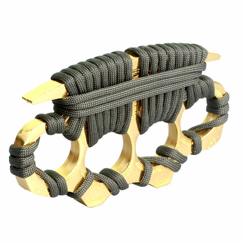 Thickened Legal Large Finger Tiger Winding Rope Edc Fist Head Self Defense Four Hand Buckle Boxing Martial Arts Supplies Window Breaker MVI6
Thickened Legal Large Finger Tiger Winding Rope Edc Fist Head Self Defense Four Hand Buckle Boxing Martial Arts Supplies Window Breaker MVI6