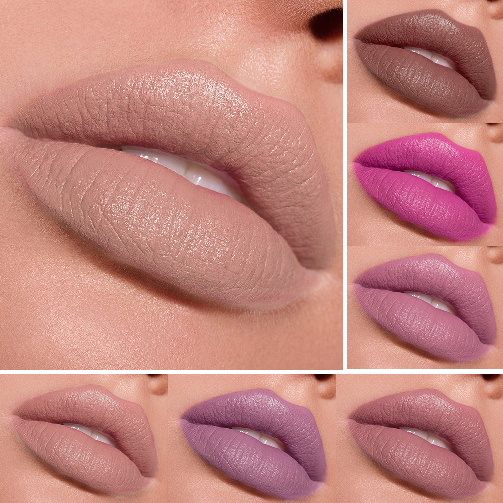 HEALLOR Velvet Matte Lipgloss Waterproof Nude Lip Gloss Long Lasting Pigment Liquid Lipstick Lip Tint Women Lip Makeup Cosmetics
HEALLOR Velvet Matte Lipgloss Waterproof Nude Lip Gloss Long Lasting Pigment Liquid Lipstick Lip Tint Women Lip Makeup Cosmetics