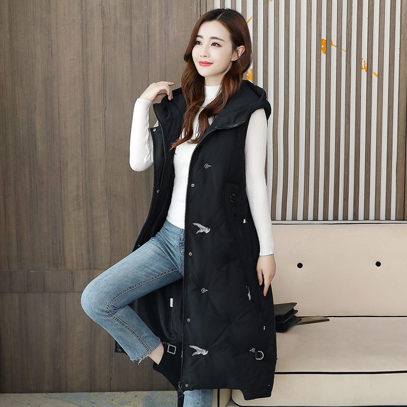 Women's Vests Sleeveless Long Vests for Women Winter Oversized Black Jacket Warm Down Coat Female Clothing for Women 221202
Women's Vests Sleeveless Long Vests for Women Winter Oversized Black Jacket Warm Down Coat Female Clothing for Women 221202