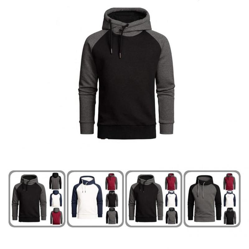 Men's Sweaters Men Hoodie Regular Sleeve Autumn Winter All Match Slim Patchwork Sweatshirt Pullover For Vacation, White
Men's Sweaters Men Hoodie Regular Sleeve Autumn Winter All Match Slim Patchwork Sweatshirt Pullover For Vacation, White