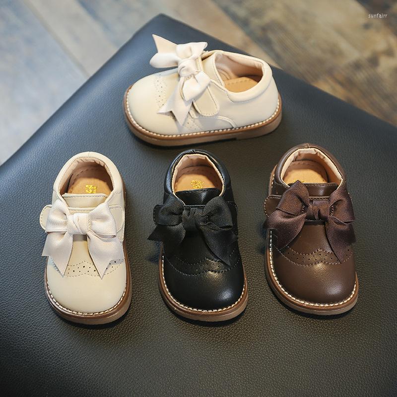 Flat Shoes Anti-slippery Genuine Leather Baby Girls With Butterfly-knot Casual Heel Spring Autumn Low Top Girl E10083, Black
Flat Shoes Anti-slippery Genuine Leather Baby Girls With Butterfly-knot Casual Heel Spring Autumn Low Top Girl E10083, Black