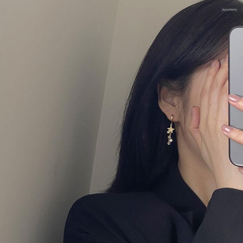 Dangle Earrings 925 Sterling Silver Earring Fashion Zircon Star Personality Cross Short Drop Cute Pony Woman Girl Ear Jewelry 
Dangle Earrings 925 Sterling Silver Earring Fashion Zircon Star Personality Cross Short Drop Cute Pony Woman Girl Ear Jewelry