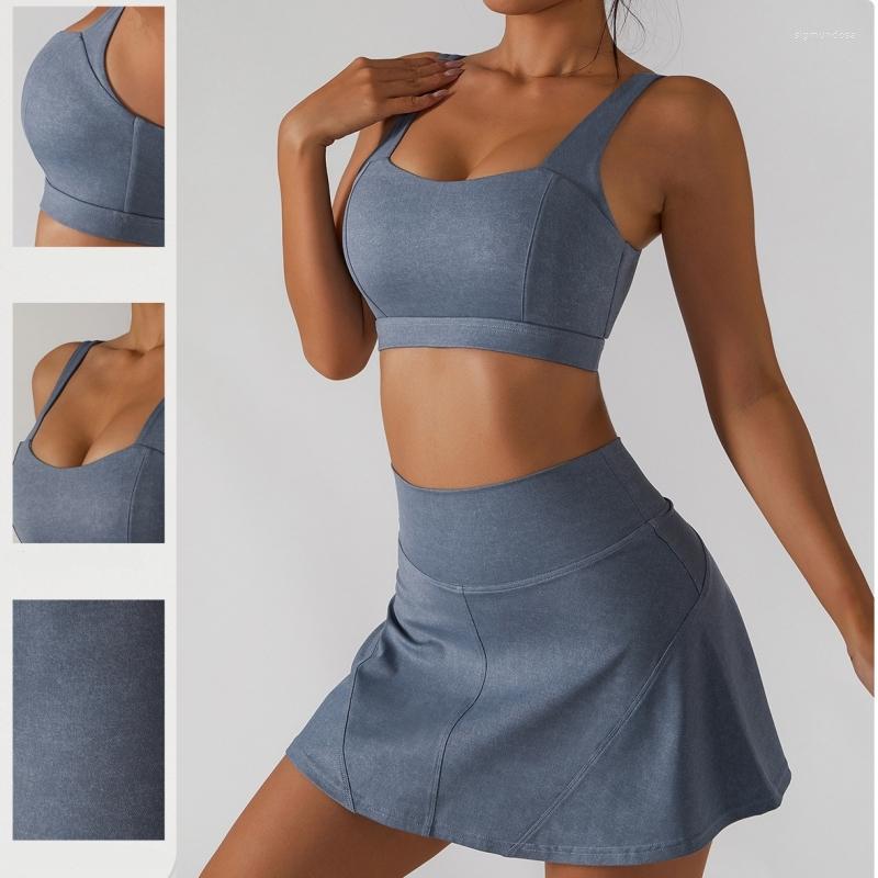 Active Sets 2022 Lmitation Denim Bra Safe Trousers Tennis Skirt Sports And Leisure Gym Womens Outfits Cute Seamless Yoga Set, Brashortsgreen
Active Sets 2022 Lmitation Denim Bra Safe Trousers Tennis Skirt Sports And Leisure Gym Womens Outfits Cute Seamless Yoga Set, Brashortsgreen