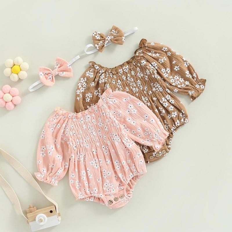 Clothing Sets Born Girl Romper Outfits Long Sleeve Floral Printed Pleated Cute Bow-Knot Headband Set, Yellow
Clothing Sets Born Girl Romper Outfits Long Sleeve Floral Printed Pleated Cute Bow-Knot Headband Set, Yellow