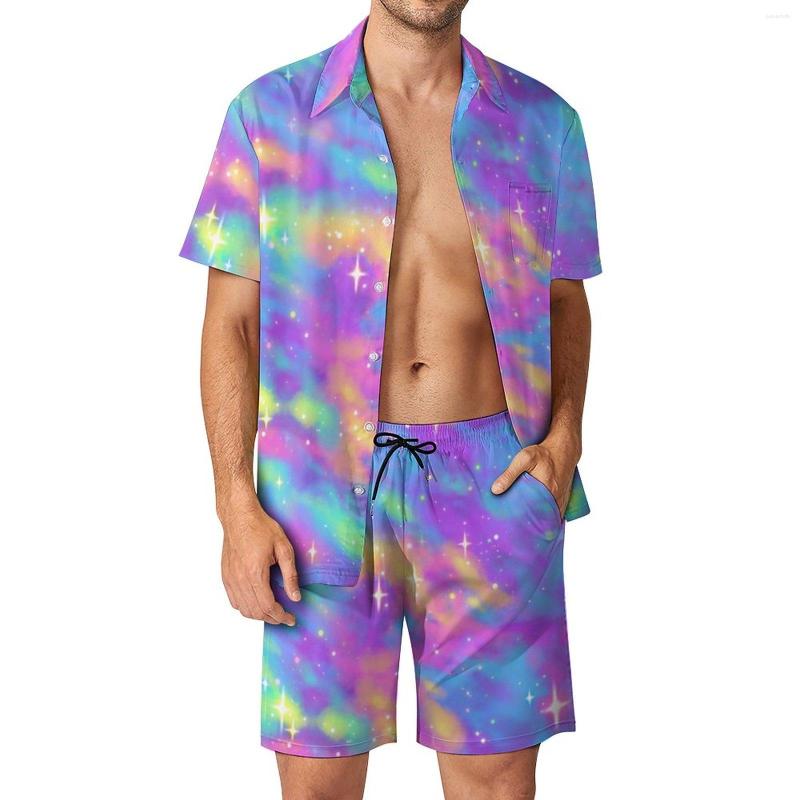 Men's Tracksuits Abstract Star Print Men Sets Pastel Galaxy Aesthetic Casual Shirt Set Short Sleeve Graphic Shorts Summer Fitness Outdoor, Style-5
Men's Tracksuits Abstract Star Print Men Sets Pastel Galaxy Aesthetic Casual Shirt Set Short Sleeve Graphic Shorts Summer Fitness Outdoor, Style-5