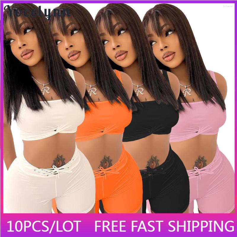 Women' Tracksuits Wholesale Items For Boutique Sexy Two Piece Sets Women Crop Tops And Drawstring Shorts Set Summer Sports Joggers 2022, Black
Women' Tracksuits Wholesale Items For Boutique Sexy Two Piece Sets Women Crop Tops And Drawstring Shorts Set Summer Sports Joggers 2022, Black