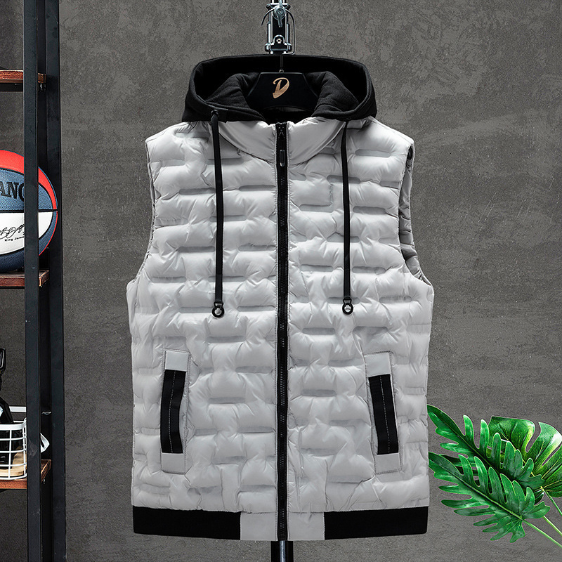 Men's Vests Brand Vests selling Mens Winter Vest Down Vests Men Casual Waistcoat Sleeveless Jackets Male Hooded Vest 221202, Blue
Men's Vests Brand Vests selling Mens Winter Vest Down Vests Men Casual Waistcoat Sleeveless Jackets Male Hooded Vest 221202, Blue