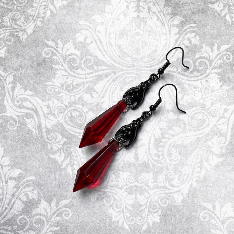 Dangle Earrings 2022 Gothic Delicate Red Crystal For Women Vintage Personality Black Bat Pendant Halloween Party Jewelry Gift
Dangle Earrings 2022 Gothic Delicate Red Crystal For Women Vintage Personality Black Bat Pendant Halloween Party Jewelry Gift