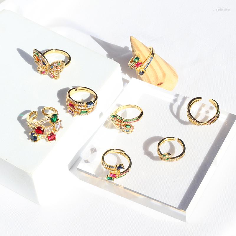 Wedding Rings Geometric Luxury Boho Rainbow Copper Cubic Zirconia Ring For Women Charm 18K Gold Color Crystal Fine Party Jewelry
Wedding Rings Geometric Luxury Boho Rainbow Copper Cubic Zirconia Ring For Women Charm 18K Gold Color Crystal Fine Party Jewelry