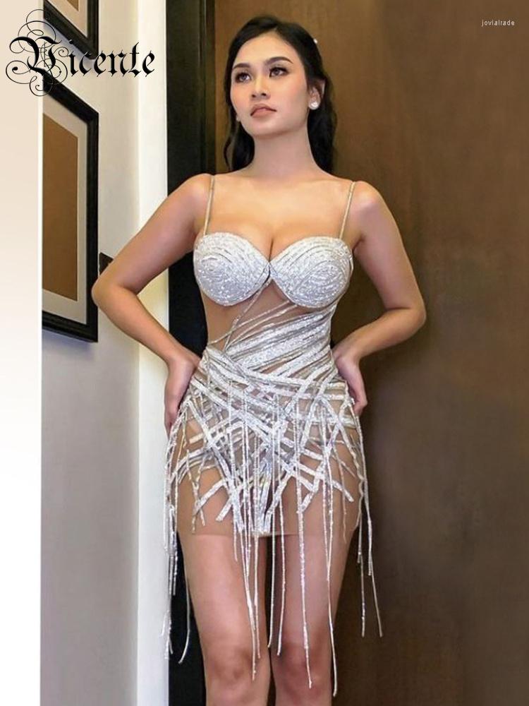 Casual Dresses VC Night Club Wear Party Dress Women Sexy Sleeveless Tassel Design Suspender Mini 2022 Autumn, Picture shown
Casual Dresses VC Night Club Wear Party Dress Women Sexy Sleeveless Tassel Design Suspender Mini 2022 Autumn, Picture shown