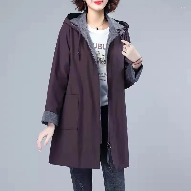 Women's Trench Coats Women Windbreaker Mid-Length Casual Outerwear 2022 Spring Autumn Coat Female Fashion Loose Hooded Overcoat 5XL, Khaki
Women's Trench Coats Women Windbreaker Mid-Length Casual Outerwear 2022 Spring Autumn Coat Female Fashion Loose Hooded Overcoat 5XL, Khaki