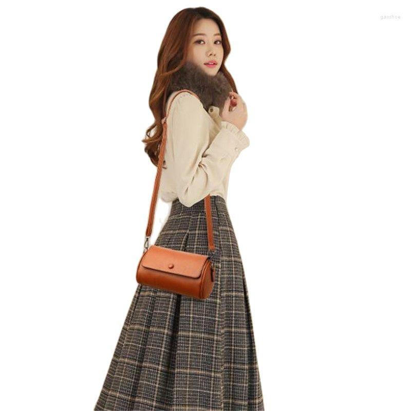 Evening Bags Casual Cylindrical Shoulder Bag Fashion Messenger Brand Female Totes Crossbody Women Leather Handbag Bolso Mujer, Black
Evening Bags Casual Cylindrical Shoulder Bag Fashion Messenger Brand Female Totes Crossbody Women Leather Handbag Bolso Mujer, Black