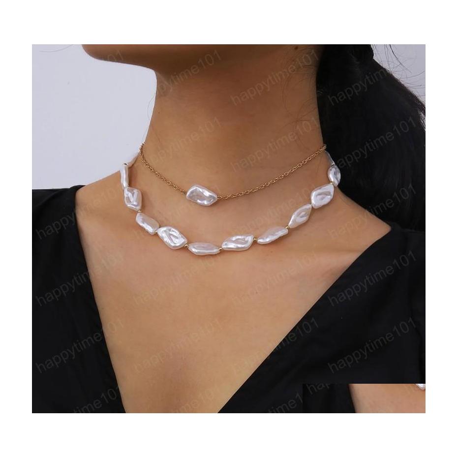 Pendant Necklaces Pearl Bead Choker Necklace Collares Women Bridal Wedding White Chain Neck Jewelry Drop Delivery Necklaces Pendants Dh98O
Pendant Necklaces Pearl Bead Choker Necklace Collares Women Bridal Wedding White Chain Neck Jewelry Drop Delivery Necklaces Pendants Dh98O