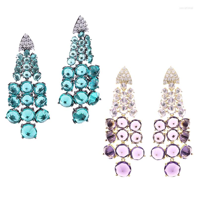 Dangle Earrings Geometry Statement Crystal Grape Shaped Long Drop For Women Wedding Party Jewelry Rhinestone Zircon Evening Gift
Dangle Earrings Geometry Statement Crystal Grape Shaped Long Drop For Women Wedding Party Jewelry Rhinestone Zircon Evening Gift