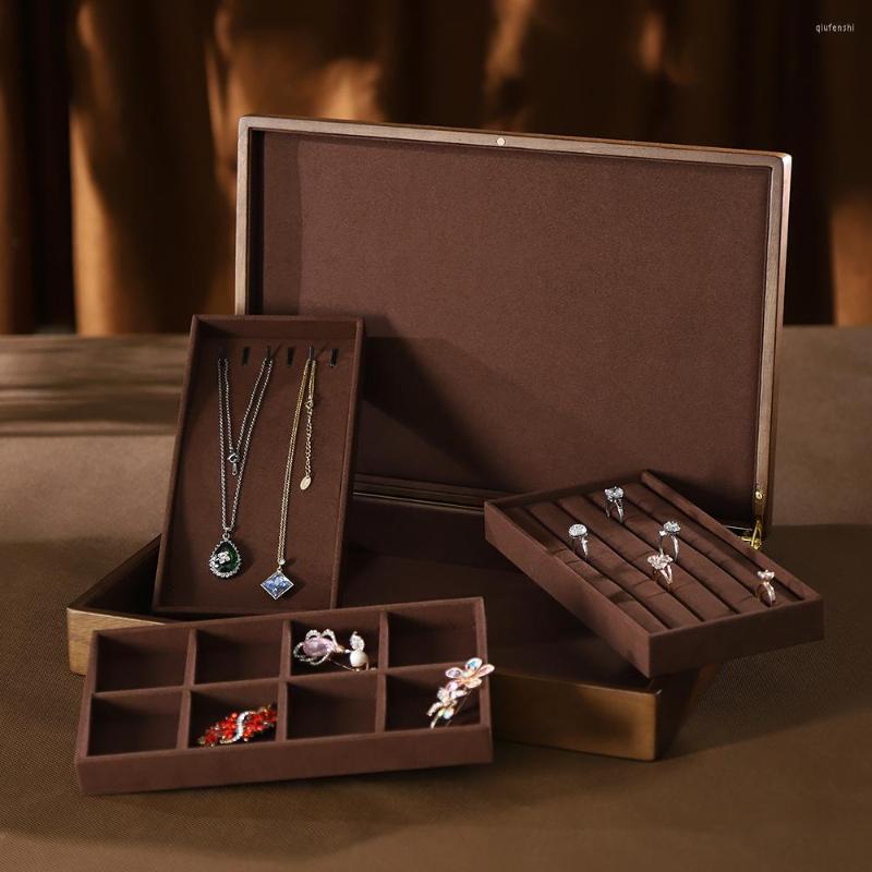 Jewelry Pouches Solid Wood Ring Necklace Bracelet Box Chinese Style Retro Matte Storage Display
Jewelry Pouches Solid Wood Ring Necklace Bracelet Box Chinese Style Retro Matte Storage Display