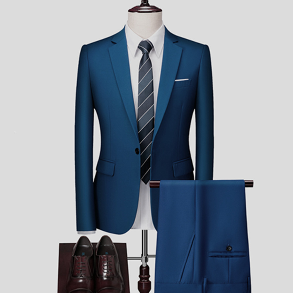 Men's Suits Blazers 2 Piece Set Pants Classic Business Gentleman Formal Groom Wedding Dress Plus Size High Quality 6XL 221201, Dark gray
Men's Suits Blazers 2 Piece Set Pants Classic Business Gentleman Formal Groom Wedding Dress Plus Size High Quality 6XL 221201, Dark gray