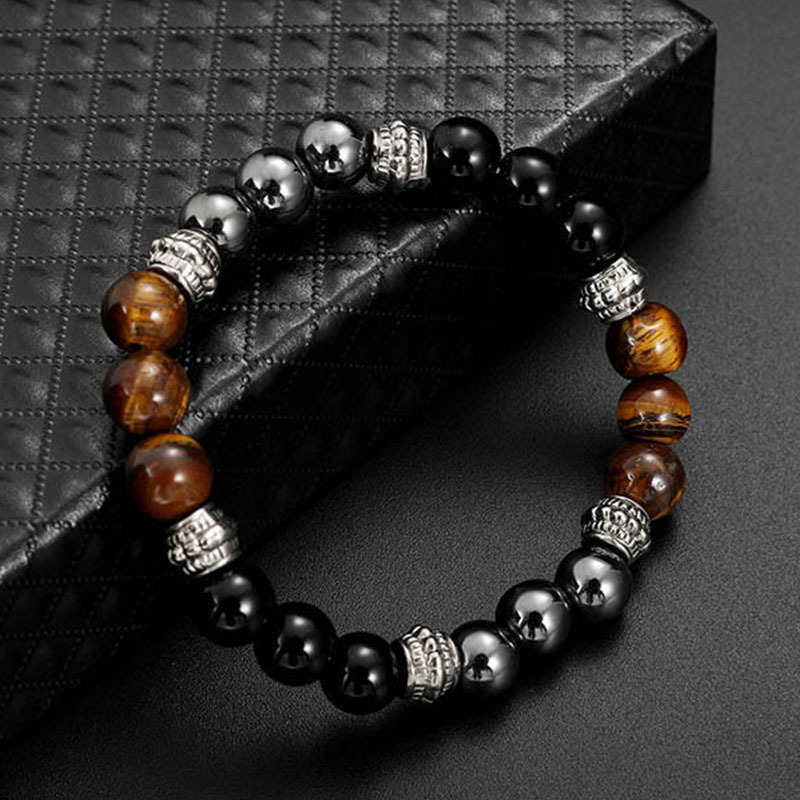 Beaded Bracelets for Men Fashion Jewelry Birthday Gift Vintage Black Color Silver
Beaded Bracelets for Men Fashion Jewelry Birthday Gift Vintage Black Color Silver