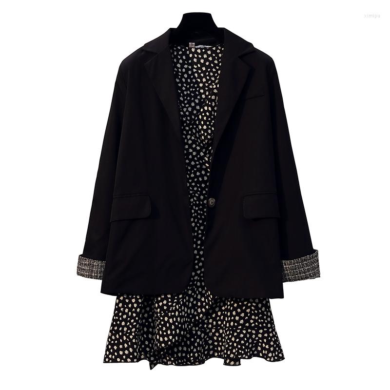 Women's Suits 2022 Plaid Sleeve Patchwork Ladies Casual Blazer Large Size Loose Lapel Black Women Formal Tops A652
Women's Suits 2022 Plaid Sleeve Patchwork Ladies Casual Blazer Large Size Loose Lapel Black Women Formal Tops A652