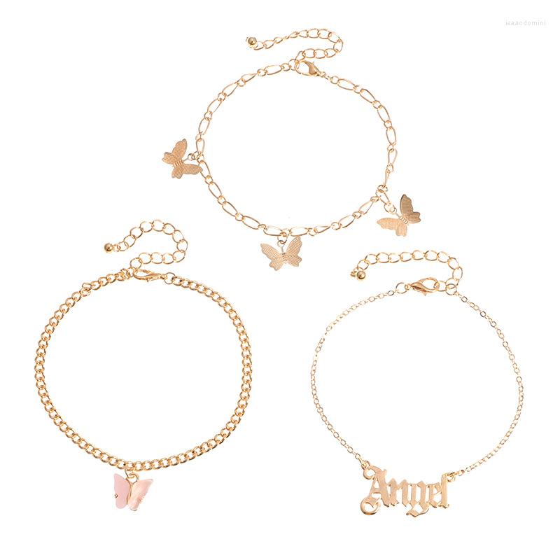 Anklets 7Color Multi-Storey Fashion Butterfly Anklet Chain Foot Jewelry For Women Summer Beach Barefoot
Anklets 7Color Multi-Storey Fashion Butterfly Anklet Chain Foot Jewelry For Women Summer Beach Barefoot
