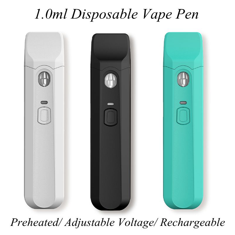 Preheated 1.0ml Disposable Vape Pen Rechargeable 270mah Battery Adjustable Voltage Batteries Empty Vaporizer Devices Manufacturer
Preheated 1.0ml Disposable Vape Pen Rechargeable 270mah Battery Adjustable Voltage Batteries Empty Vaporizer Devices Manufacturer
