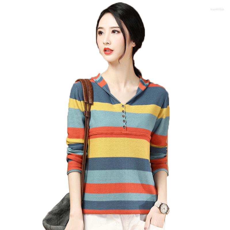 Women's Sweaters Women Knitted Sweater Pullover 2022 Spring Fashion Hooded Stripe Knitting Jumper Autumn Ladies Thin Coats Tops, Photo color
Women's Sweaters Women Knitted Sweater Pullover 2022 Spring Fashion Hooded Stripe Knitting Jumper Autumn Ladies Thin Coats Tops, Photo color