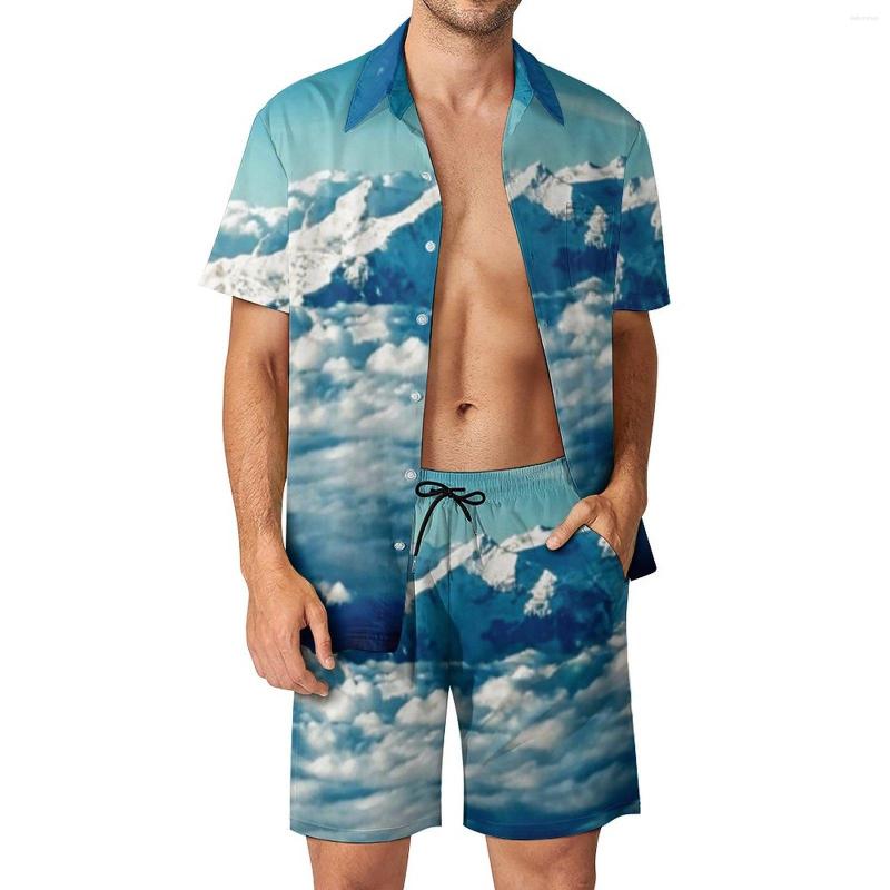 Men's Tracksuits Himalayas Mountain Men Sets Blue Sky Print Casual Shirt Set Hawaii Outdoor Shorts Summer Suit Two-piece Big Size 2XL 3XL, Style-5
Men's Tracksuits Himalayas Mountain Men Sets Blue Sky Print Casual Shirt Set Hawaii Outdoor Shorts Summer Suit Two-piece Big Size 2XL 3XL, Style-5