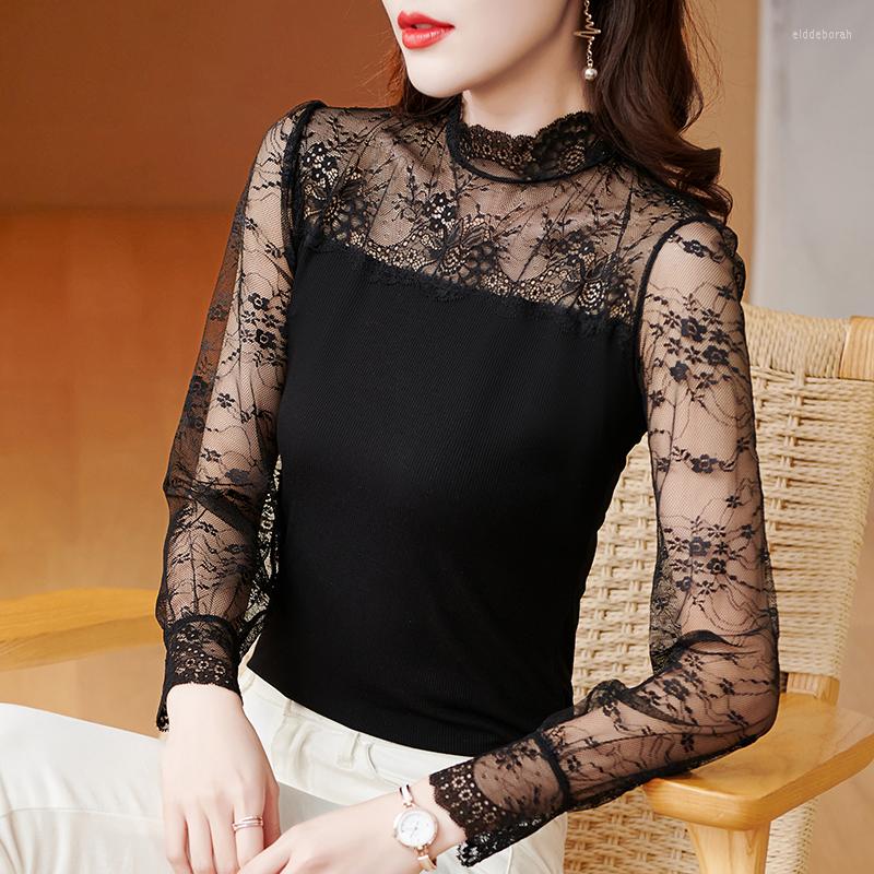 Women's Blouses Modal Cotton Lace Blouse Shirts Women's Tops Elegant Black Mesh Hollow Long Sleeve Half High Collar Casual Party Summer, Khaki
Women's Blouses Modal Cotton Lace Blouse Shirts Women's Tops Elegant Black Mesh Hollow Long Sleeve Half High Collar Casual Party Summer, Khaki