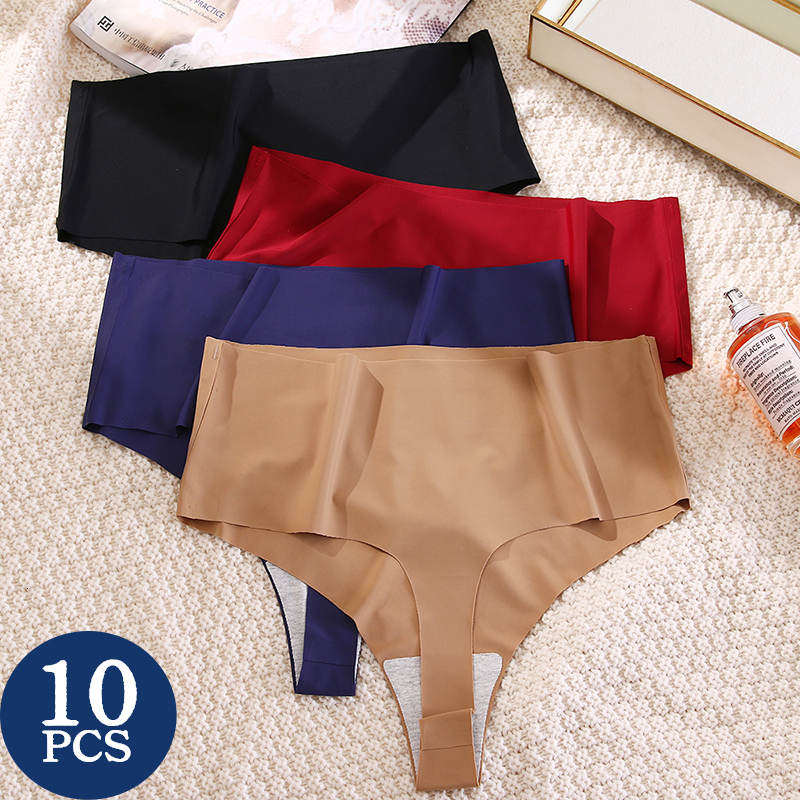 Women's Panties 10PcsSet Women's Panties Seamless Women's Thong Highrise Underwear Female Pantys 10PCS Panties for Women Silk Tangas 10 Pieces 221202, Panties set 15
Women's Panties 10PcsSet Women's Panties Seamless Women's Thong Highrise Underwear Female Pantys 10PCS Panties for Women Silk Tangas 10 Pieces 221202, Panties set 15