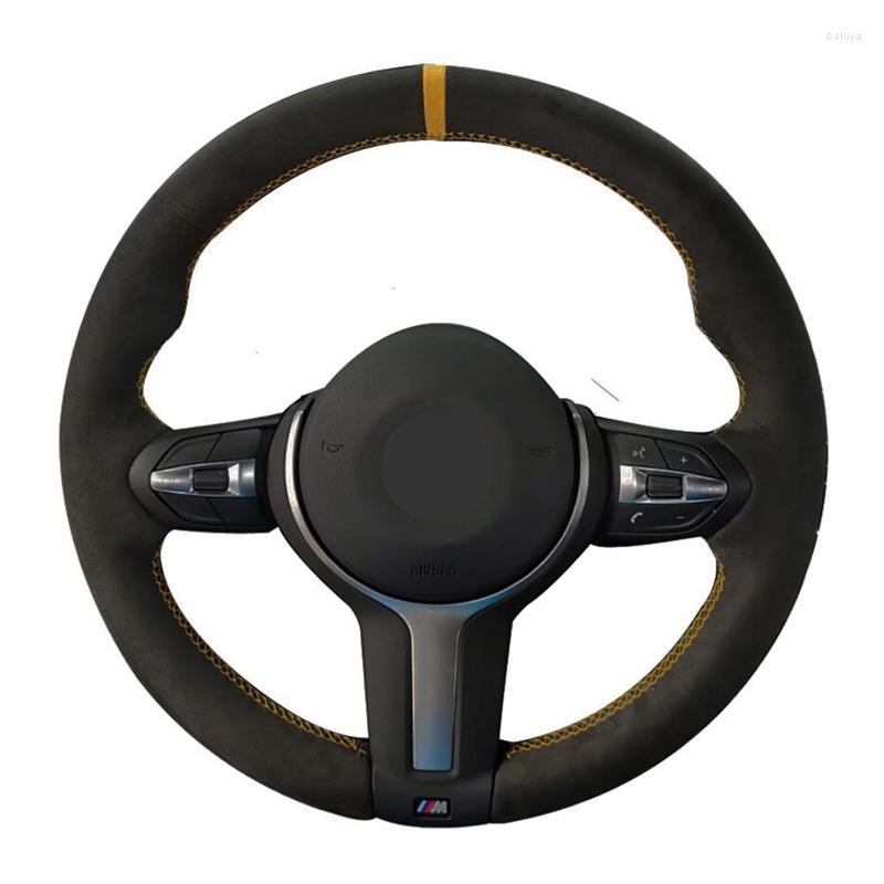 Steering Wheel Covers Car Cover Hand-Stitched Black Suede For M Sport F30 F31 F34 F10 F11 F07 F45 F46 F22 F23 M235i M240i Parts
Steering Wheel Covers Car Cover Hand-Stitched Black Suede For M Sport F30 F31 F34 F10 F11 F07 F45 F46 F22 F23 M235i M240i Parts