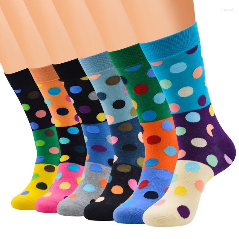 Men's Socks Happy Fashion Cotton Casual Dots Crew European And American Style Personality Unisex Anti-friction Breathable
Men's Socks Happy Fashion Cotton Casual Dots Crew European And American Style Personality Unisex Anti-friction Breathable