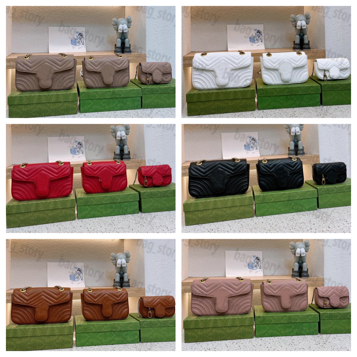 Designer Bag Women Marmont Chains Bags Small Matelasse Shoulderbag Weave Pattern heart-shaped Back Clasp Closure Crossbody Flap Phone Clutch Luxuries Wallet
Designer Bag Women Marmont Chains Bags Small Matelasse Shoulderbag Weave Pattern heart-shaped Back Clasp Closure Crossbody Flap Phone Clutch Luxuries Wallet