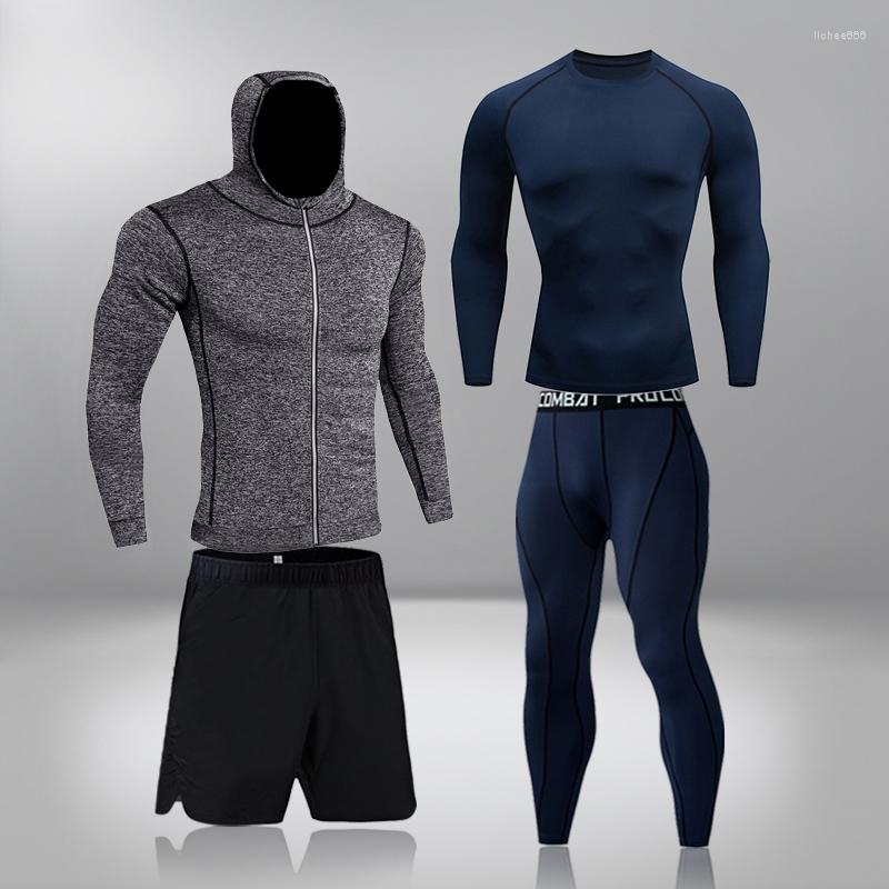Men' Tracksuits Male Quick Drying Sportswear Compression Clothing Fitness Training Kit Thermal Underwear Men' Running Sports Suit, 4-piece long sleeve
Men' Tracksuits Male Quick Drying Sportswear Compression Clothing Fitness Training Kit Thermal Underwear Men' Running Sports Suit, 4-piece long sleeve