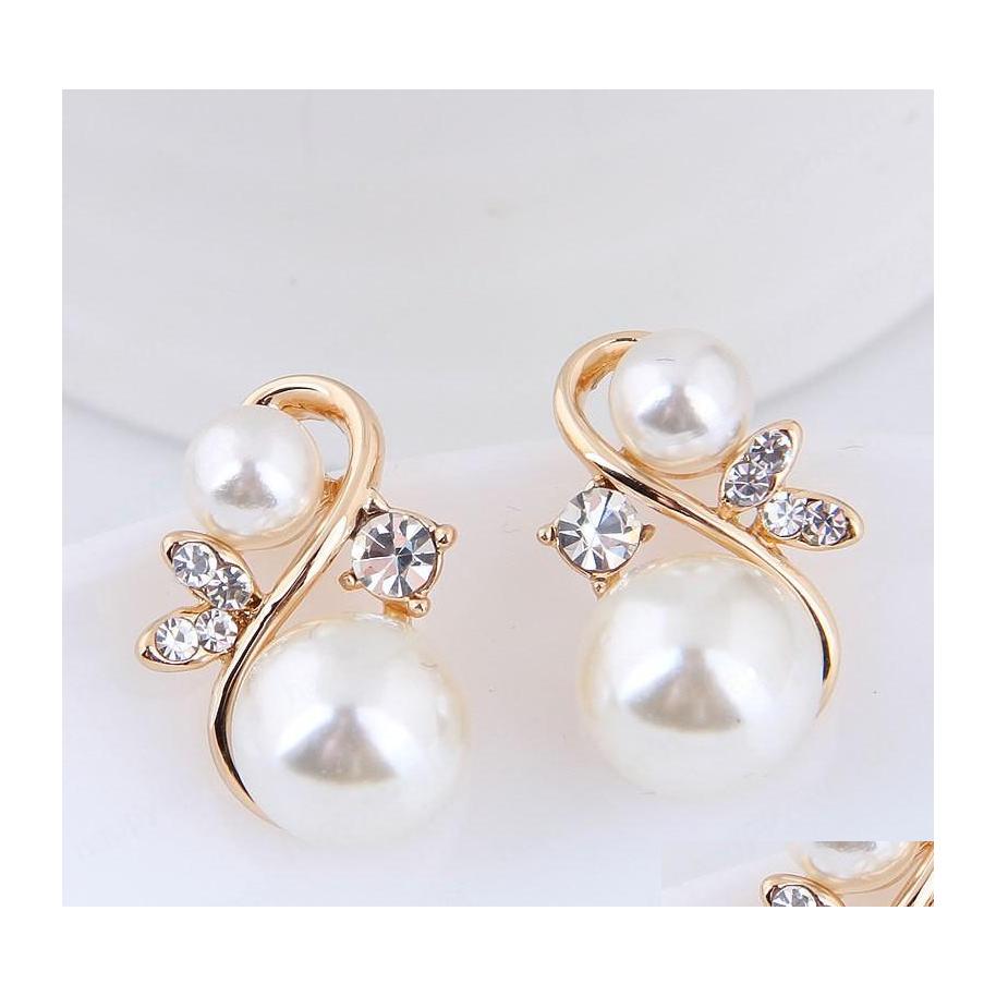 Stud Simated Pearl Jewelry Stud Earrings For Women Crystal Ol Lady Femme Boucles Doreilles Drop Delivery Dh35Q
Stud Simated Pearl Jewelry Stud Earrings For Women Crystal Ol Lady Femme Boucles Doreilles Drop Delivery Dh35Q