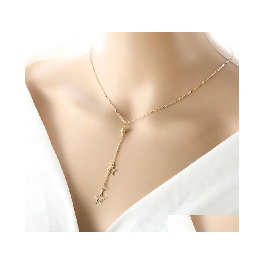 Pendant Necklaces Fashion Jewelry Womens Chain Necklace Cute Stars Pendant Drop Delivery Necklaces Pendants Dhfyk
Pendant Necklaces Fashion Jewelry Womens Chain Necklace Cute Stars Pendant Drop Delivery Necklaces Pendants Dhfyk