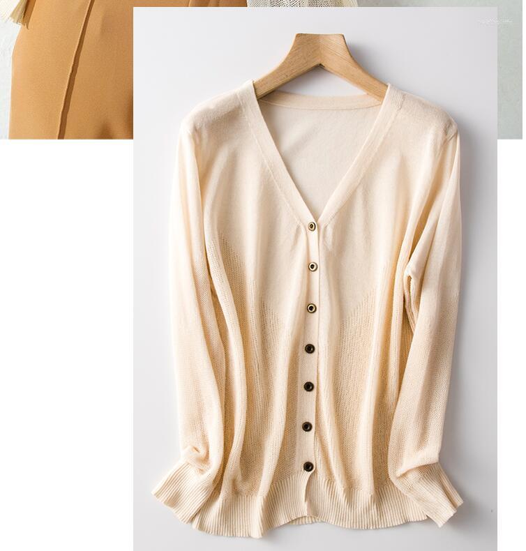 Women' Knits Sweater Knitted Thin Cardigan Button Jacket 2022 Autumn V-neck Loose Long Sleeve Casual Tops For Women, Sky blue
Women' Knits Sweater Knitted Thin Cardigan Button Jacket 2022 Autumn V-neck Loose Long Sleeve Casual Tops For Women, Sky blue